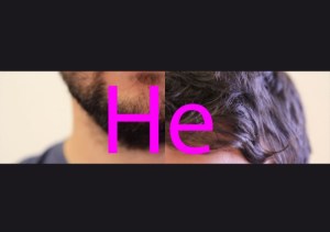 He